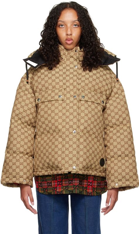 gucci beige jacket|gucci jacket for women.